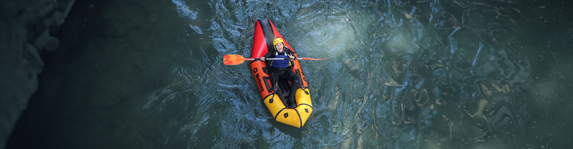 Le bonheur du packraft sur l'Ubaye