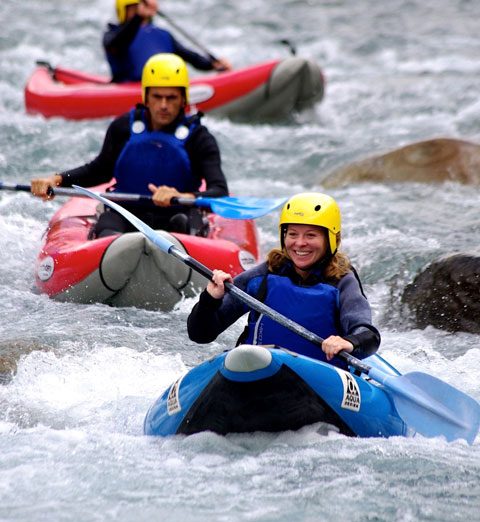 Kayak et raft sur l'Ubaye