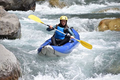 Le kayak-raft sur l'Ubaye