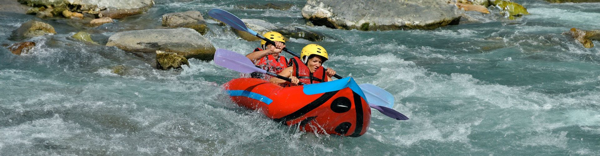 C'est dans le kayak en duo que vous éprouverez la solidité de votre couple